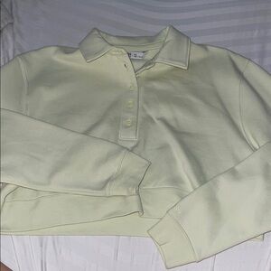 DSG Yellow Long Sleeve Polo Sweatshirt